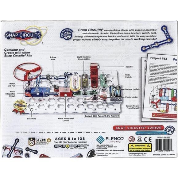 STEM Educational Toy for Kids 8 + Electronics Exploration Kit‎  Project Manual - Picture 2 of 6